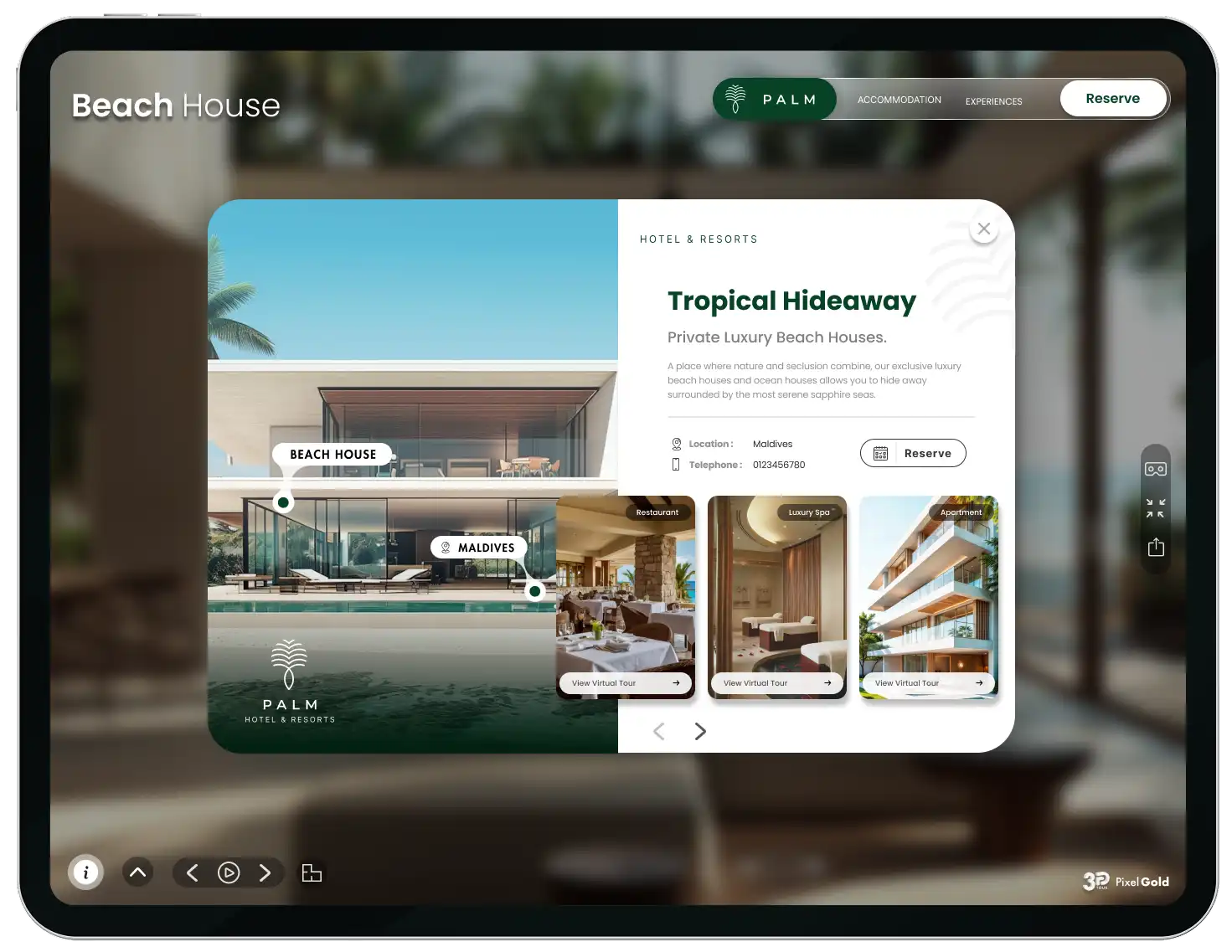 PixelGold's 3D Virtual Tour Hotspots & Popus (4)